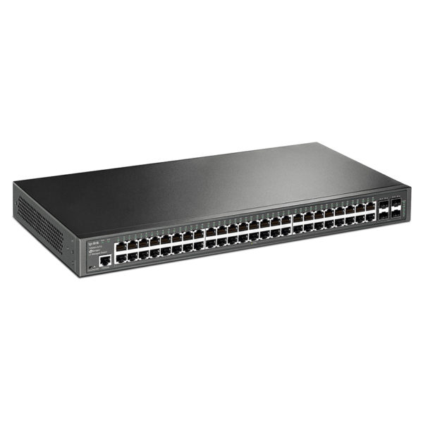 TPLink JetStream 48-port Pure-Gigabit L2 Managed Switch (T2600G-52TS)