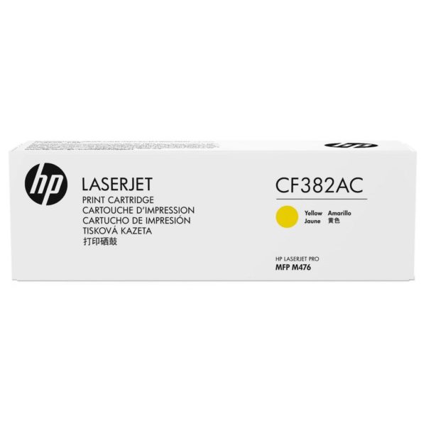 HP 312A CF382AC Yellow Contract Laserjet Toner Cartridge