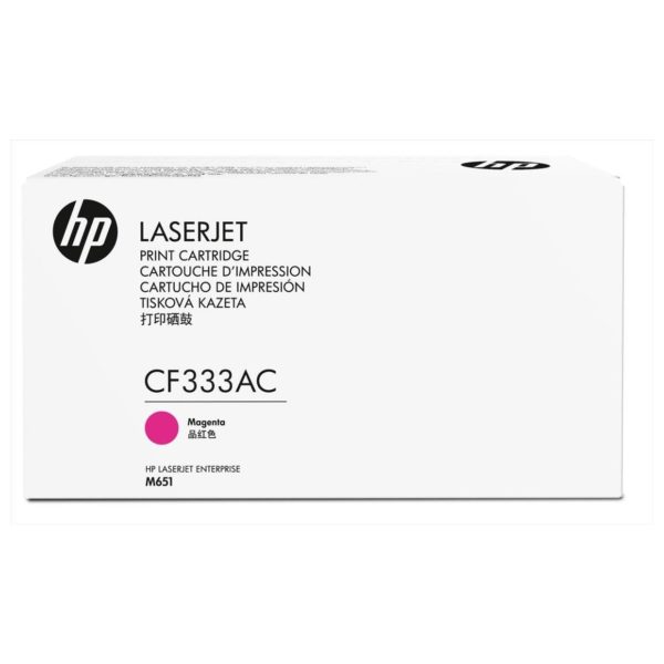 HP 654A CF333AC Magenta Contract Laserjet Toner Cartridge