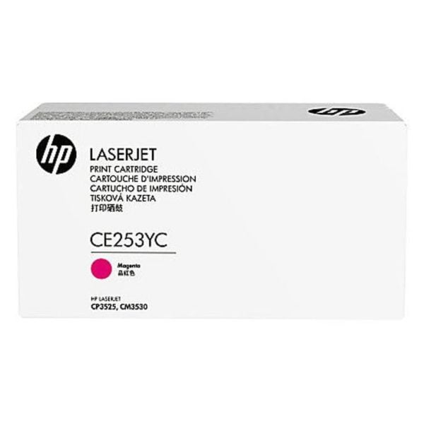 HP 504Y CE253YC Magenta Optimized Contract Laserjet Toner Cartridge