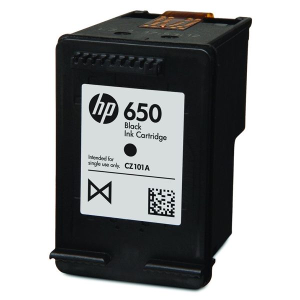 HP 650 CZ101AE Black Original Ink Advantage Cartridge