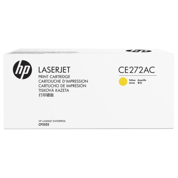 HP 650A CE272AC Yellow Contract Laserjet Toner Cartridge