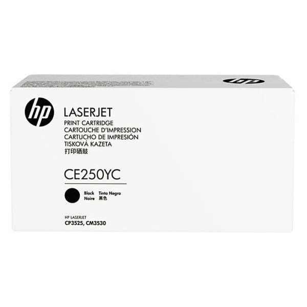 HP 504Y CE250YC Black Optimized Contract Laserjet Toner Cartridge