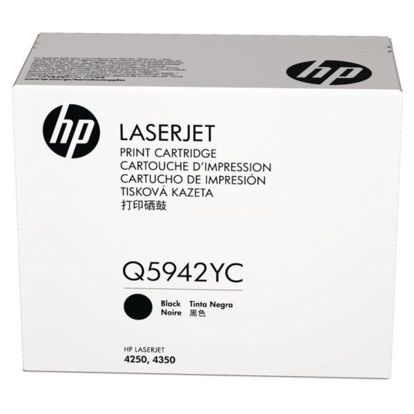 HP 42Y Q5942YC Black Contract Laserjet Toner Cartridge