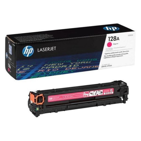 HP CE323A 128A Laser Toner Magenta