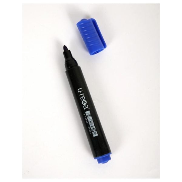 Ureka EU500F White Board Marker Fine Blue