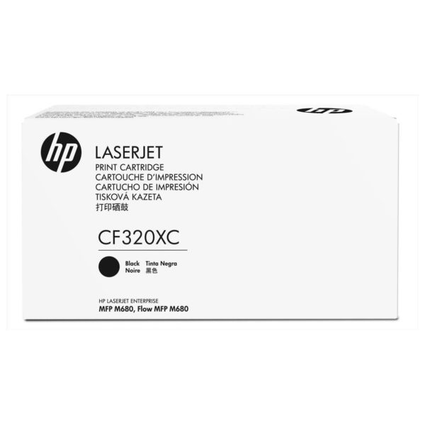 HP 653X CF320XC Black Contract Laserjet Toner Cartridge