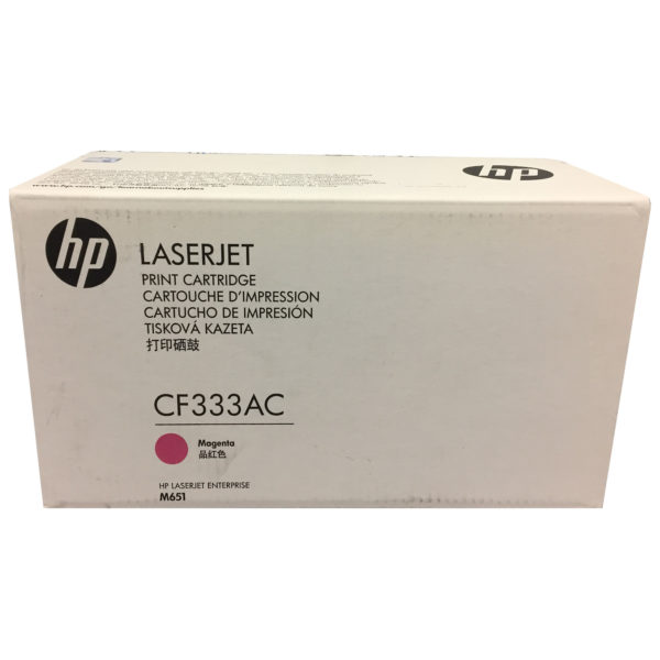 HP 654A CF333AC Magenta Contract Laserjet Toner Cartridge