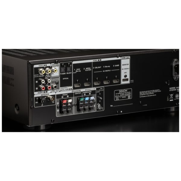 Denon AVRX250BT AV Receiver