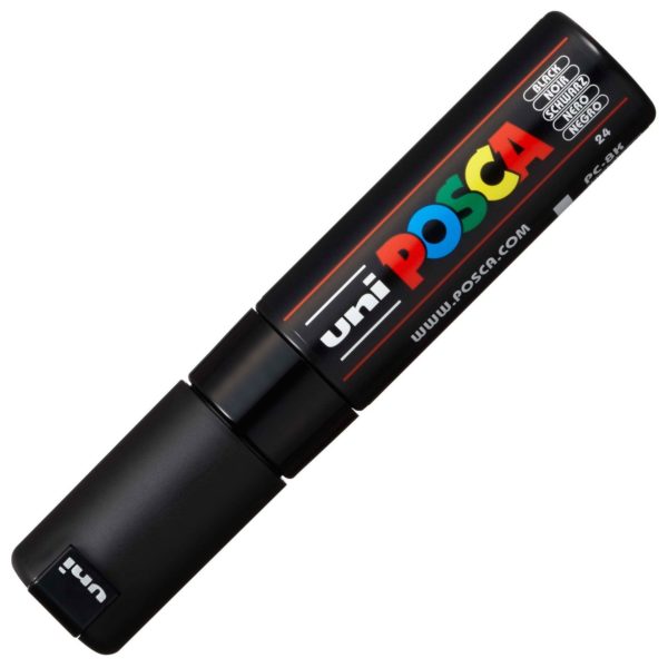 Unistar Broad Marker Pen Black