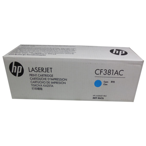 HP 312A CF381AC Cyan Leserjet Toner Cartridge