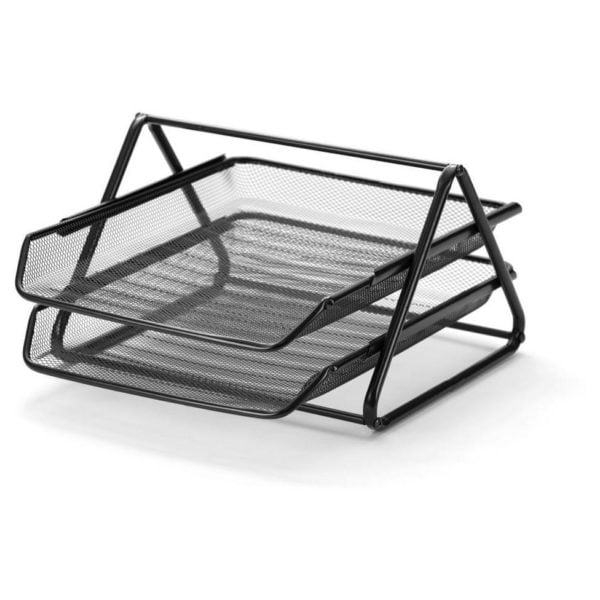 Modo MO2002BK Paper Tray Set Of 2 Mesh Black