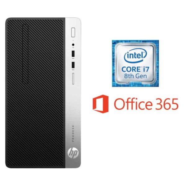 HP ProDesk 400 G5 5BM26EA 310W Micro Tower Core i7 4GB 1TB HDD + Microsoft Office 365 Business Premium