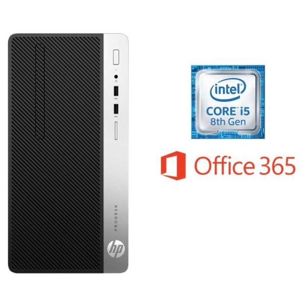 HP ProDesk 400 G5 5BM25EA Micro Tower Core i5 4GB 1TB HDD + Microsoft Office 365 Business Premium