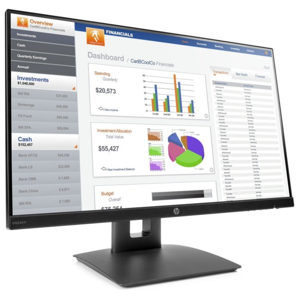 HP 23.8 Inch Monitor 1KL30AS IPS LED