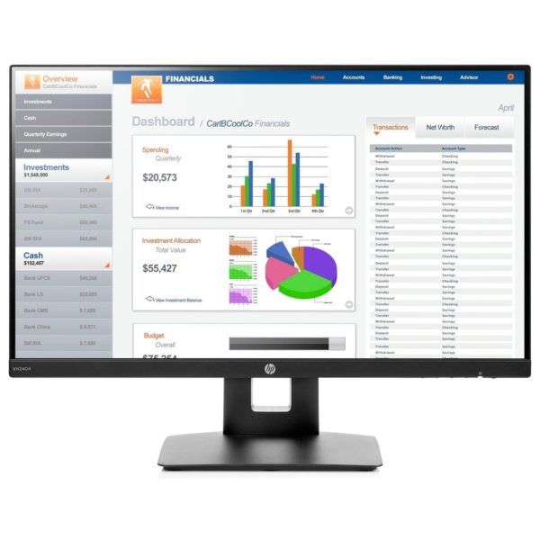 HP 23.8 Inch Monitor 1KL30AS IPS LED