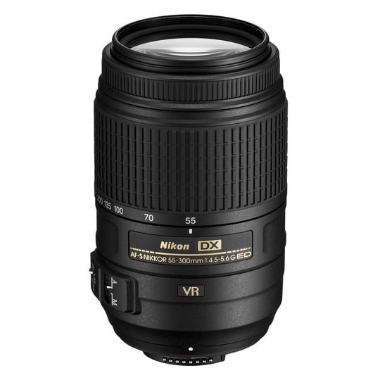 Nikon AFSDX 55-300mm f/4.5-5.6G ED VR Digital Camera Lens