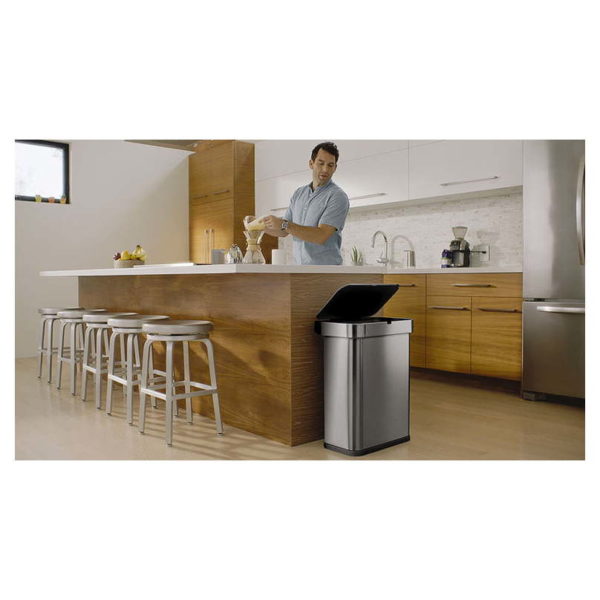 Simplehuman SN-ST2022 Sensor & Voice Control Bin 58Litres