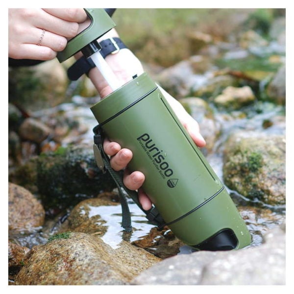 Purisoo Portable Water Purifier Bottle