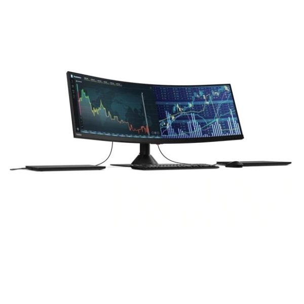 Lenovo ThinkVision P44w 61D5RAT1UK Wide Curved LED Monitor 43.4 Inches