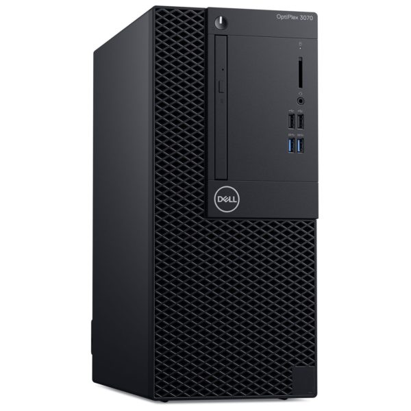 Dell Optiplex 3070 MicroTower Desktop Core i3-9100 4GB RAM 1TB HDD Ubuntu Linux 18.04 Black