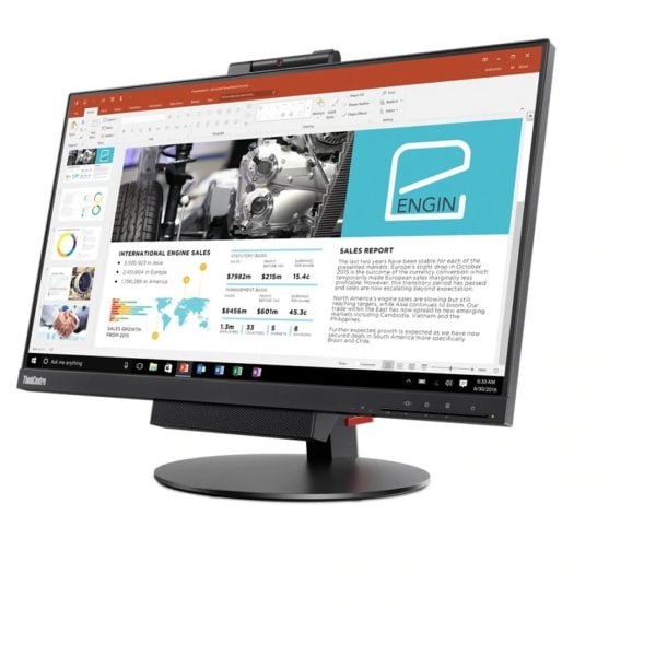 Lenovo ThinkVision TIO-22 10R1PAT1UK FHD LED Monitor 21.5 Inches