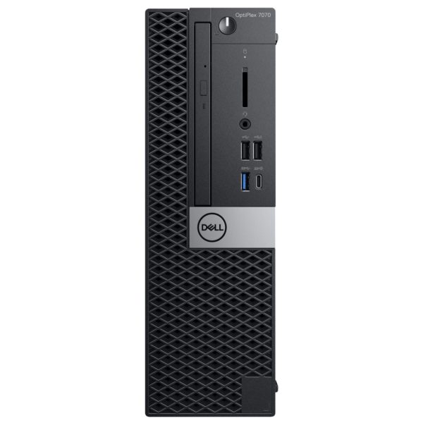 Dell Optiplex 7070 SFF Desktop Core i7-9700 8GB RAM 1TB HDD Win10P Black
