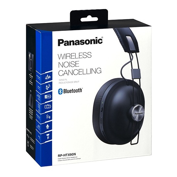 Panasonic Noise Cancel Bluetooth Headphone Indigo Navy (RPHTX90NGCK)