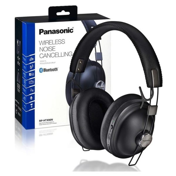 Panasonic Noise Cancel Bluetooth Headphone Black (RPHTX90NGCA)