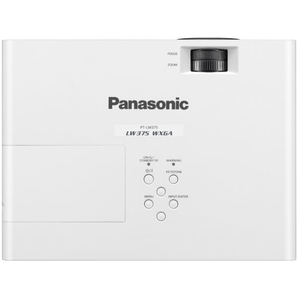 Panasonic LCD Projector 3600 Lumens with 20,000 Hours Lamp Life (PT-LW375)