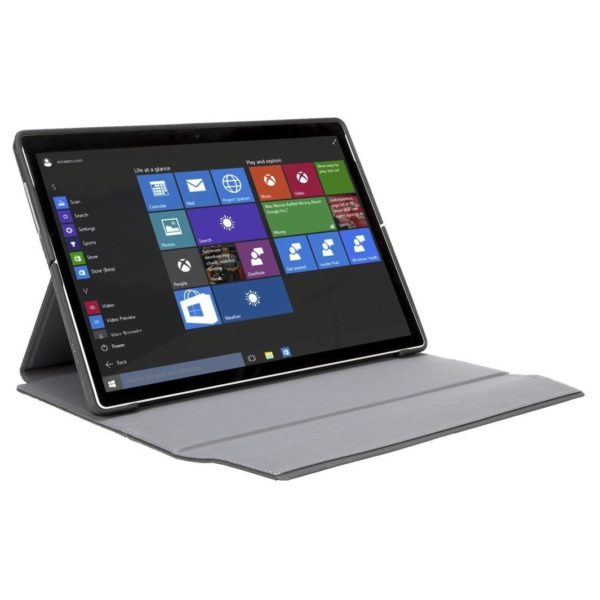 Targus SignatureFolio Wrap + Case Stand For Microsoft Surface Pro 4/6 Black (THZ681GL)