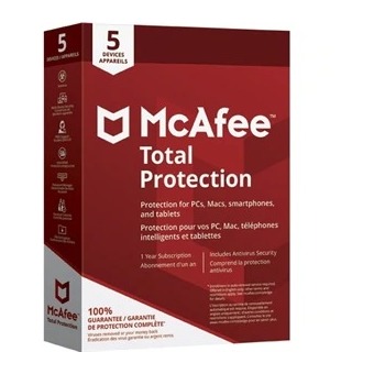 McAfee Total Protection for 5 Devices (MTP05)