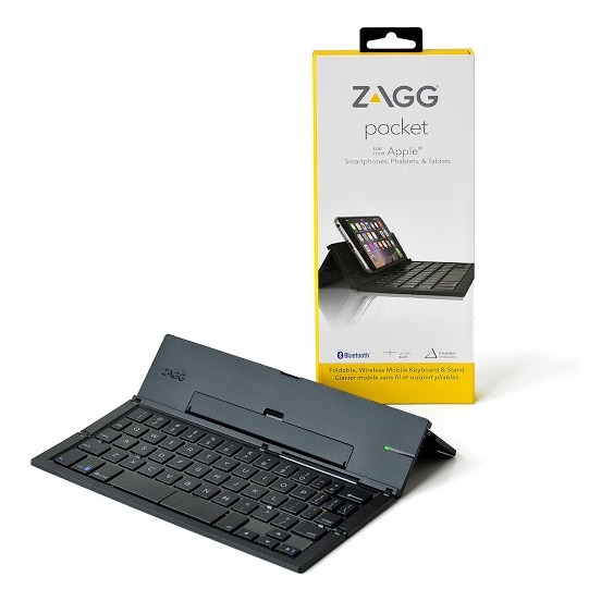 ZAGG Universal Pocket Keyboard | Fold-able ( GPU999ZGIKAAA )