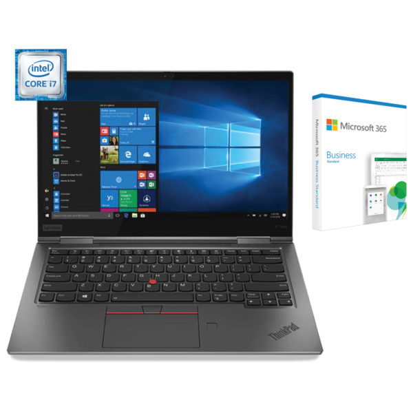 Lenovo Thinkpad X1 Yoga Core i7-8565U 16GB RAM 1TB SSD Win10 Pro 14" + Microsoft 365 Business Standard