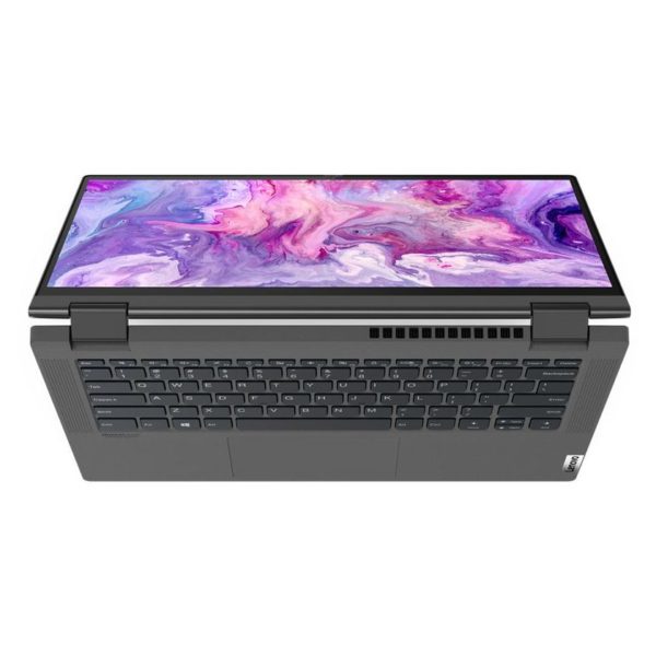 Lenovo IIdeaPad Flex 5 14IIL05 Convertible Touch Laptop - Core i5 1GHz 8GB 1TB 2GB Win10 14inch FHD Graphite Grey English/Arabic Keyboard