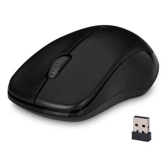Rapoo Wireless Optical Mouse 2.4 Ghz Black (1620)