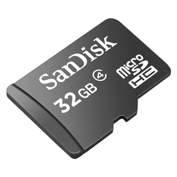 ZAGG Universal Pocket Keyboard | Fold-able ( GPU999ZGIKAAA ) + Sandisk Micro SD Card 32GB (SDSDQM032GB35A)