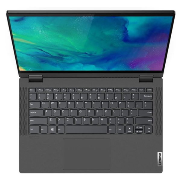 Lenovo IIdeaPad Flex 5 14IIL05 Convertible Touch Laptop - Core i5 1GHz 8GB 1TB 2GB Win10 14inch FHD Graphite Grey English/Arabic Keyboard