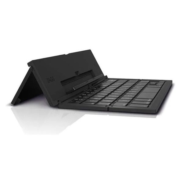 ZAGG Universal Pocket Keyboard | Fold-able ( GPU999ZGIKAAA ) + Sandisk Micro SD Card 32GB (SDSDQM032GB35A)