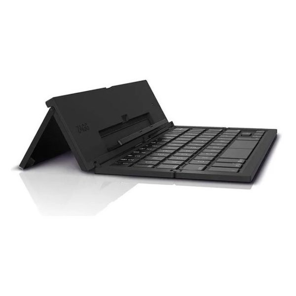 ZAGG Universal Pocket Keyboard | Fold-able ( GPU999ZGIKAAA ) + Sandisk Micro SD Card 64GB (SDSQUNS064GGN3MN)