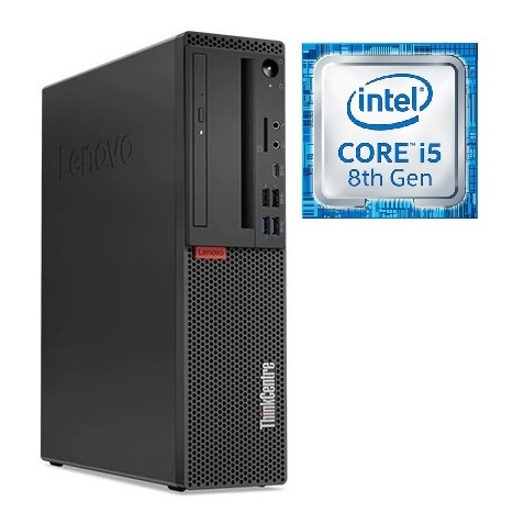 Lenovo ThinkCentre M720s SFF Desktop Core i5-8700 4GB RAM 1TB HDD Win10P Black