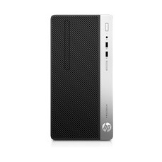 HP ProDesk 400 G6 MicroTower Desktop Core i7-8700 4GB RAM 1TB HDD DOS Black
