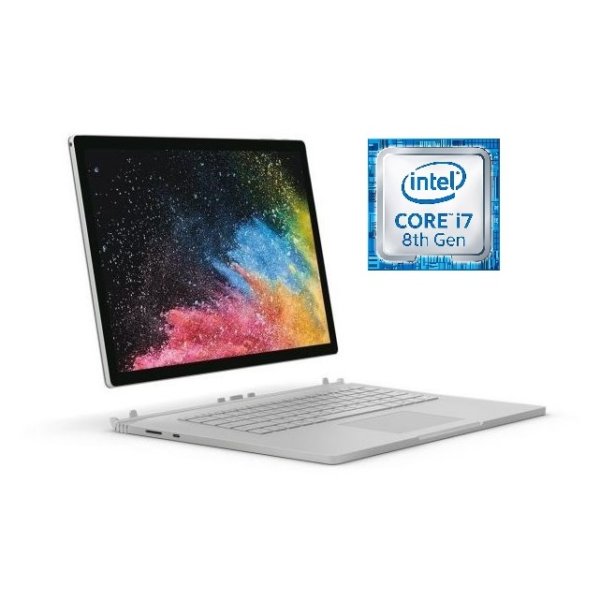 Microsoft Surface Book 2 Convertible Touch Laptop for Business - Core i7 16GB RAM 1TB HDD Windows 10 Pro