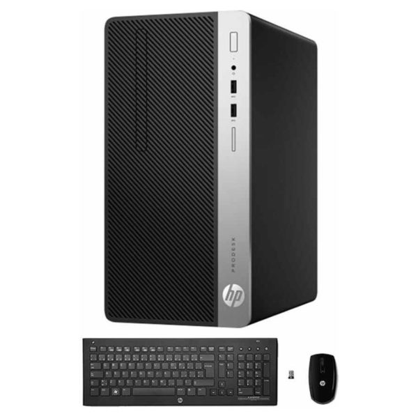 HP 290 MicroTower G3 Desktop Core i3-9100 4GB RAM 1TB HDD DOS + with V194 18.5 "Monitor
