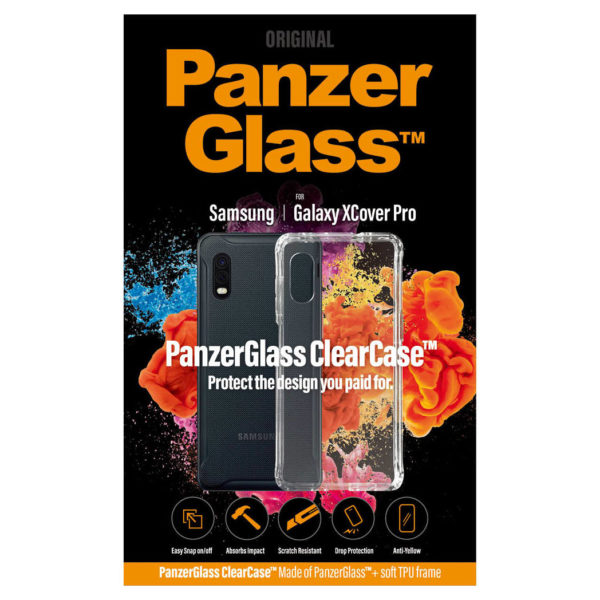 PanzerGlass™ Clear Case (257) + PanzerGlass™ Screen Protector for "Samsung X Cover Pro" (7227)