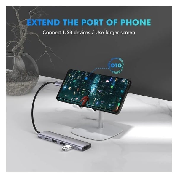 UGreen 5-in-1 USB C Hub with 4K HDMI (50209)