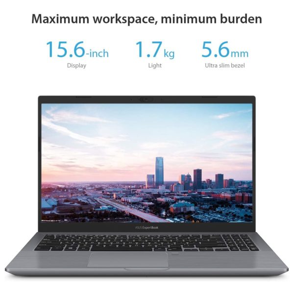 Asus ExpertBook Core i5-8265U 8GB RAM 512GB SSD Win10Pro Gray 15.6" 2 Years (P3540FA-EJ1009R)