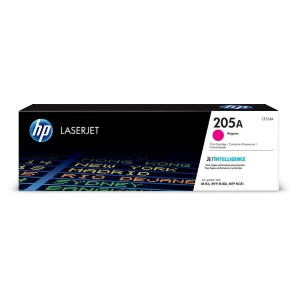 HP 205A Magenta Original LaserJet Toner Cartridge (CF533A)