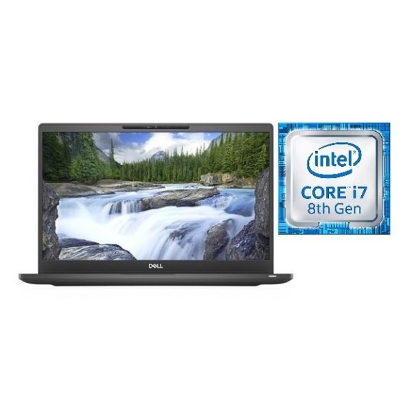 Dell Latitude 7300 Core i7-8665U 8GB RAM 512GB SSD Win10P 13.3" Black