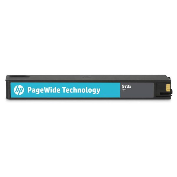 HP 973X High Yield Cyan Original PageWide Cartridge (F6T81AE)